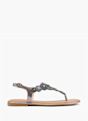 Graceland Sandále s oddeľovačom prstov schwarz 12945 1