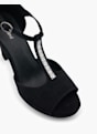 Graceland Zapatos peep-toes schwarz 13483 5