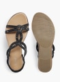 Graceland Sandalias Negro 5962 3