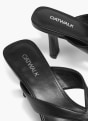 Catwalk Sandal med tå-split Sort 7805 5