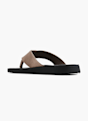 AM SHOE Sandal med tå-split Taupe 3772 3