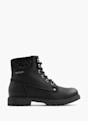 TOM TAILOR Schnürboots Schwarz 6674 1
