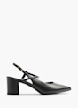 Graceland Pantofi sling schwarz 14215 1
