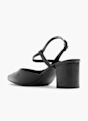 Graceland Pantofi sling schwarz 14215 3