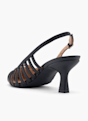 Catwalk Slingback salonarji Črna 14667 3