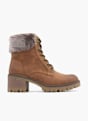 TOM TAILOR Botine cu șireturi Coniac 43721 1