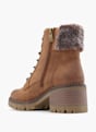 TOM TAILOR Botine cu șireturi Coniac 43721 3